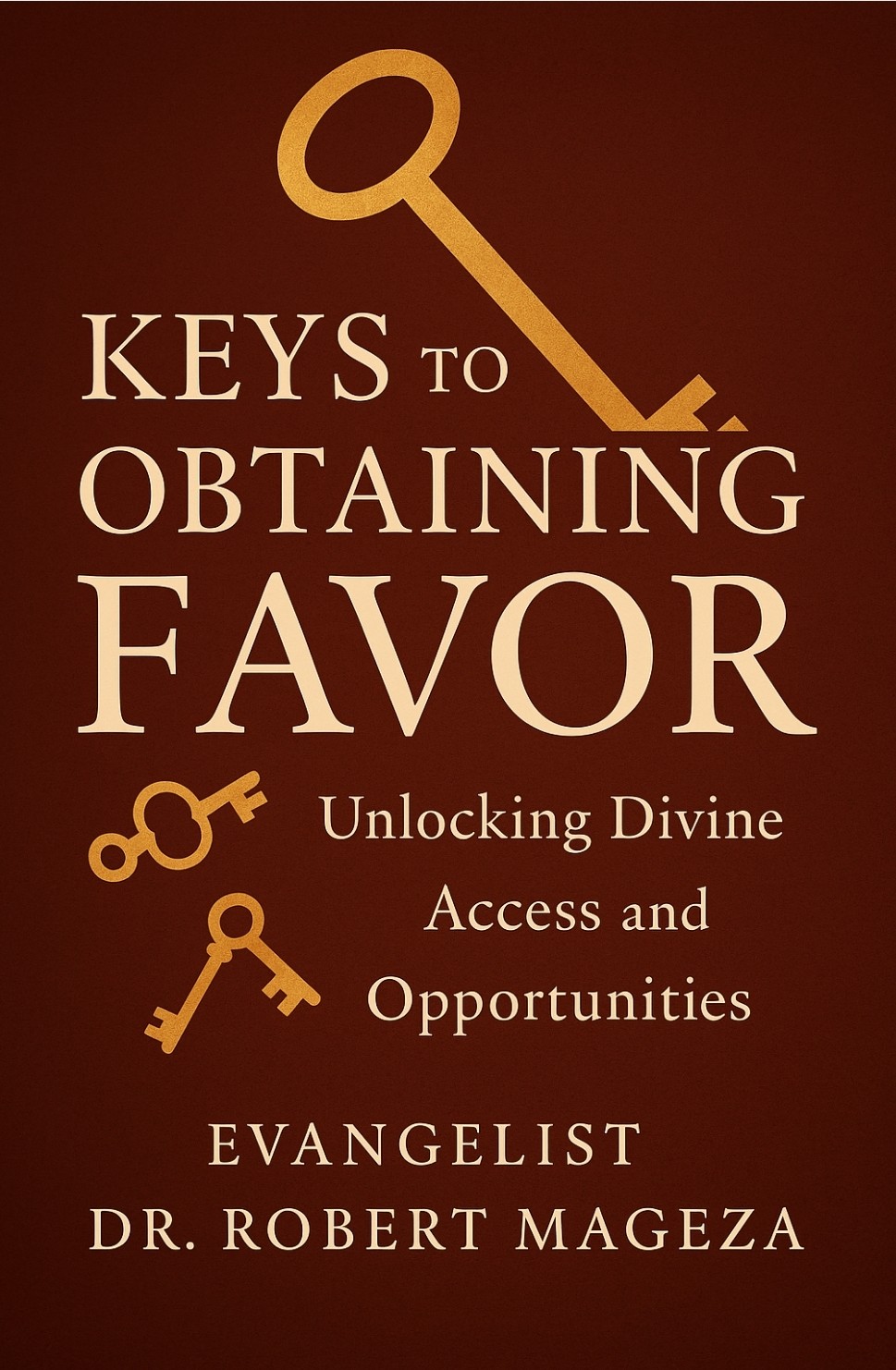 KEYS TO OBTAINING FAVOR Unlocking Divine Access and Opportunities